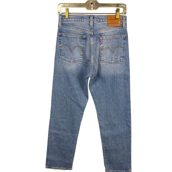 Levi's Premium Women's Wedgie Straight Denim Jeans Size 26 Timeless Casual - Picture 3 of 12